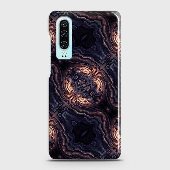 Huawei P30 Cover - Source of Creativity Trendy Printed Hard Case with Life Time Colors Guarantee