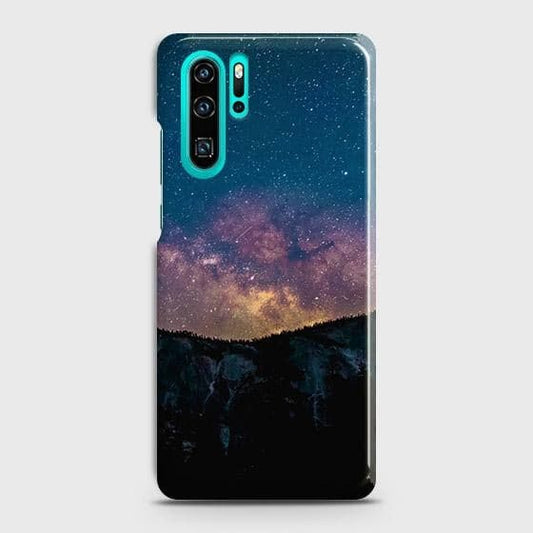 Huawei P30 Pro Cover - Matte Finish - Embrace Dark Galaxy  Trendy Printed Hard Case with Life Time Colors Guarantee