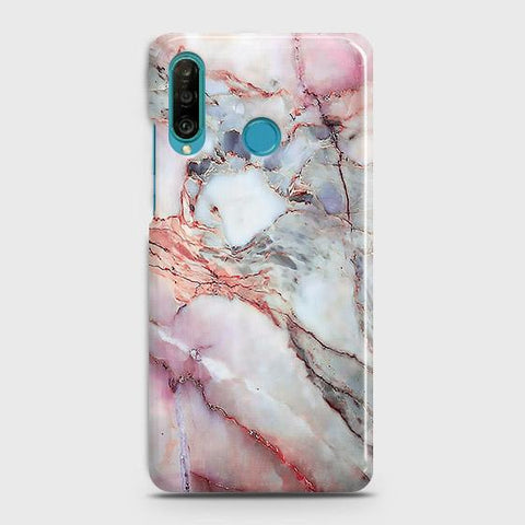 Huawei P30 liteCover - Violet Sky Marble Trendy Printed Hard Case with Life Time Colors Guarantee (2)