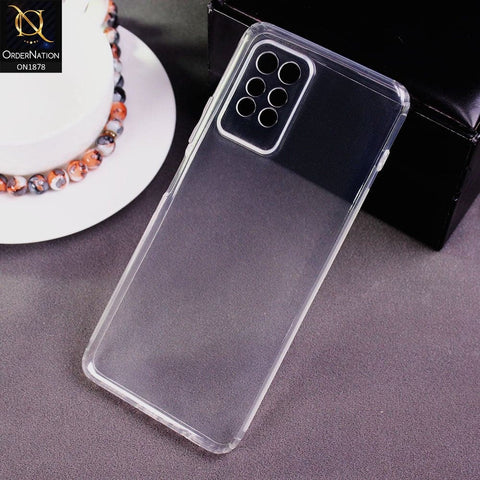 Infinix Note 10 Pro Cover - Soft 4D Design Shockproof Silicone Transparent Clear Case