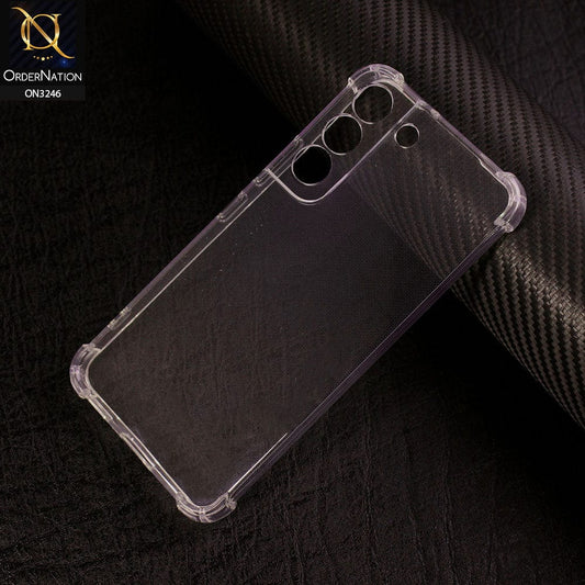 Samsung Galaxy S22 5G Cover - Transparent - Soft 4D Design Shockproof Silicone Transparent Clear Case