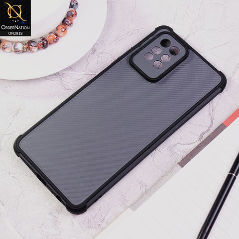 Infinix Note 10 Pro Cover - Black - 3D Soft Linning Camera Protection Case