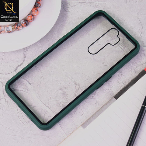 Oppo A5 2020 - Green - Shockproof Soft Edge Silicone Back Shell Case
