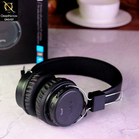Black - NIA X1 Wireless Bluetooth Headphones