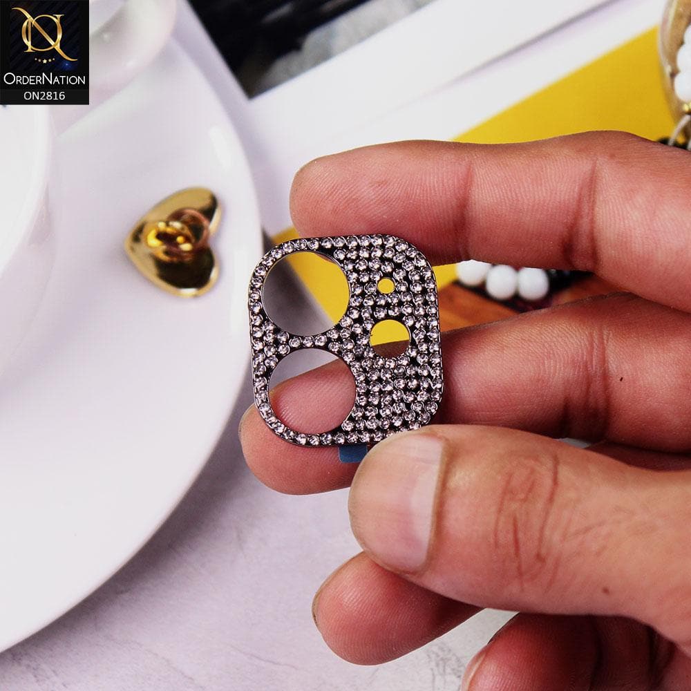 iPhone 11 Protector - New Diamond Rhinestones Inlaid Camera Lens Protective Film