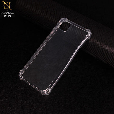 Honor 9S Cover - Soft 4D Design Shockproof Silicone Transparent Clear Case