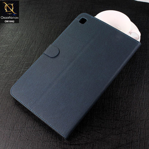 Samsung Galaxy Tab S6 Lite / P615 (2020) Cover - Blue - Luxury Shockproof Smart Wakeup Flip Book Case