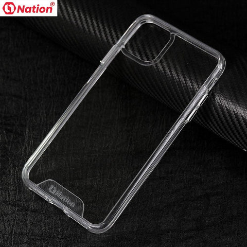 iPhone 11 Pro Cover - ONation Essential Series - Premium Quality No Yellowing Drop Tested Tpu+Pc Clear Soft Edges