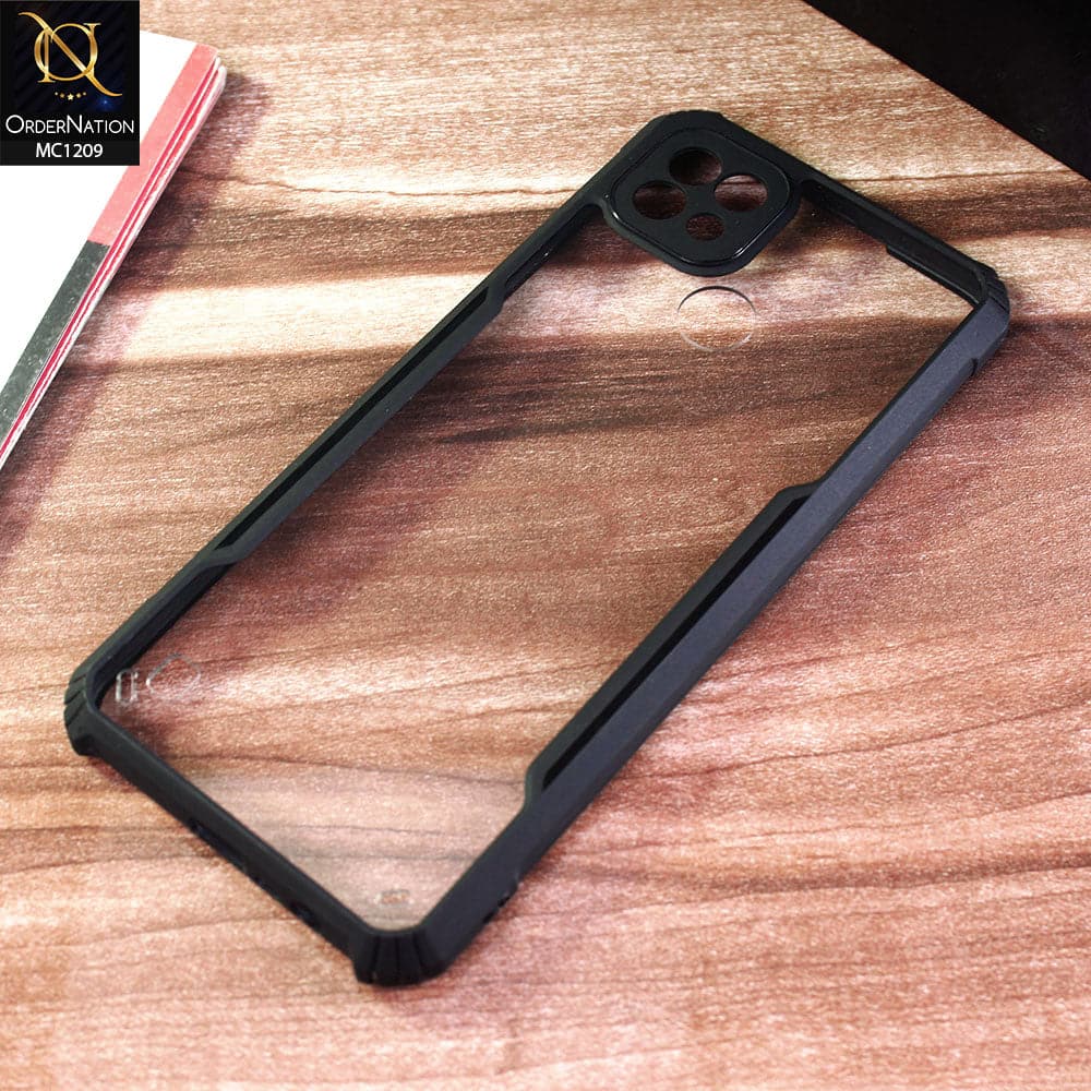 Realme C21 Cover - Black - Hybrid Tpu Pc Case