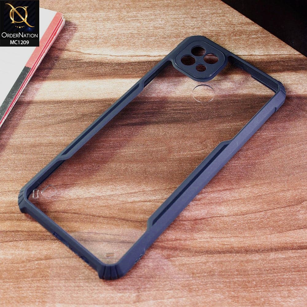 Realme C21 Cover - Blue - Hybrid Tpu Pc Case