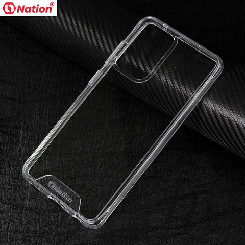 Samsung Galaxy A52s 5G Cover - ONation Essential Series - Premium Quality No Yellowing Drop Tested Tpu+Pc Clear Soft Edges