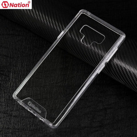 Samsung Galaxy Note 9 Cover - ONation Essential Series - Premium Quality No Yellowing Drop Tested Tpu+Pc Clear Soft Edges