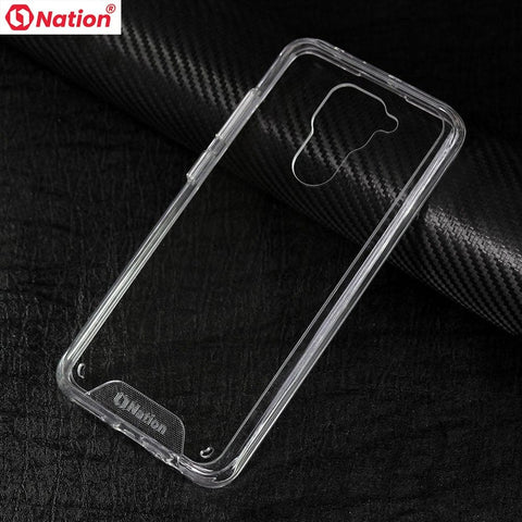 Xiaomi Redmi 10X 4G Cover - ONation Essential Series - Premium Quality No Yellowing Drop Tested Tpu+Pc Clear Soft Edges