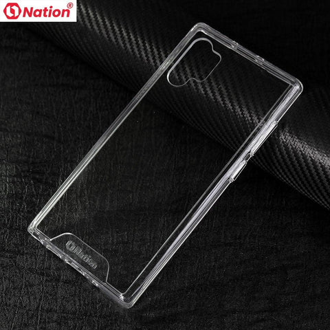 Samsung Galaxy Note 10 Plus Cover - ONation Essential Series - Premium Quality No Yellowing Drop Tested Tpu+Pc Clear Soft Edges