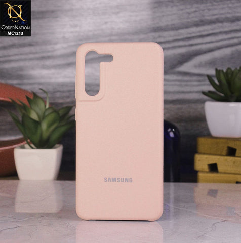 Samsung Galaxy S21 FE 5G Cover - Peach - Soft Shockproof Sillica Gel Case