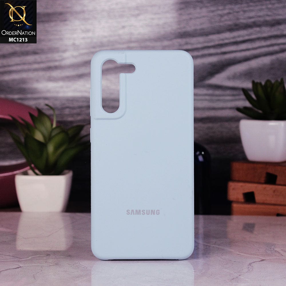 Samsung Galaxy S21 FE 5G Cover - Sky Blue - Soft Shockproof Sillica Gel Case