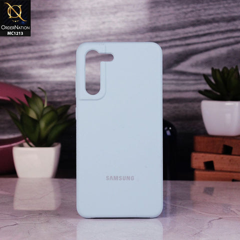 Samsung Galaxy S21 FE 5G Cover - Sky Blue - Soft Shockproof Sillica Gel Case