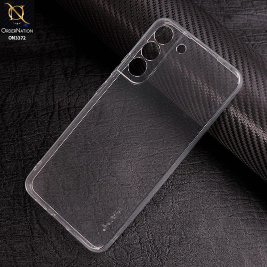 Samsung Galaxy S22 Plus 5G Cover - Transparent - J-Case Clear Transparent Soft Silicone Camera Protection Case