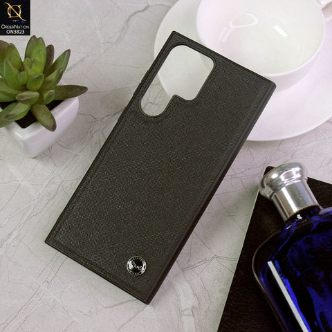 Samsung Galaxy S23 Ultra 5G Cover - Black - New Trendy KeePhone Earl Series Soft Silicon Case