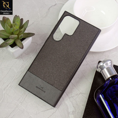 Samsung Galaxy S23 Ultra 5G Cover - Black - New Trendy KeePhone British Series Soft Silicon Case