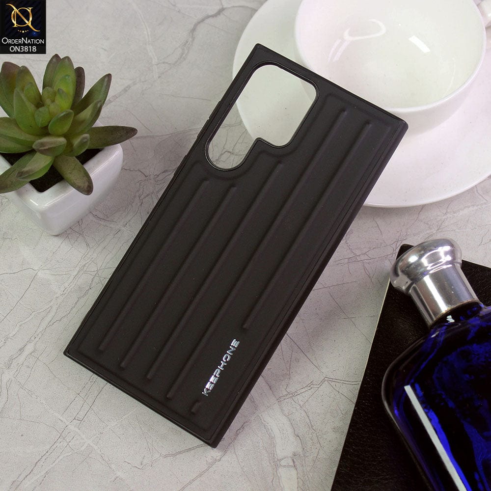 Samsung Galaxy S23 Ultra 5G Cover - Black - Keephone Shockproof Heavy ...