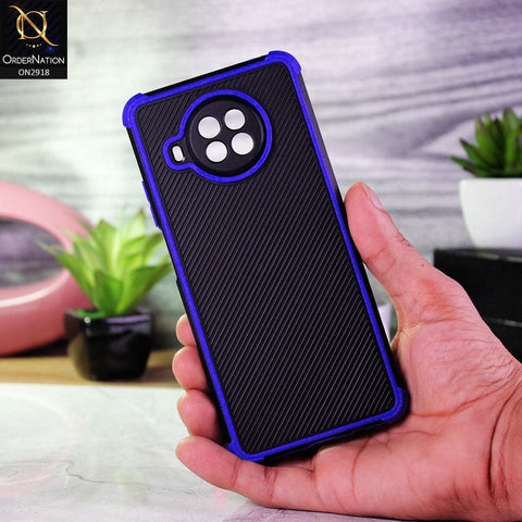 Xiaomi Mi 10T Lite Cover - Blue - 3D Soft Linning Camera Protection Case