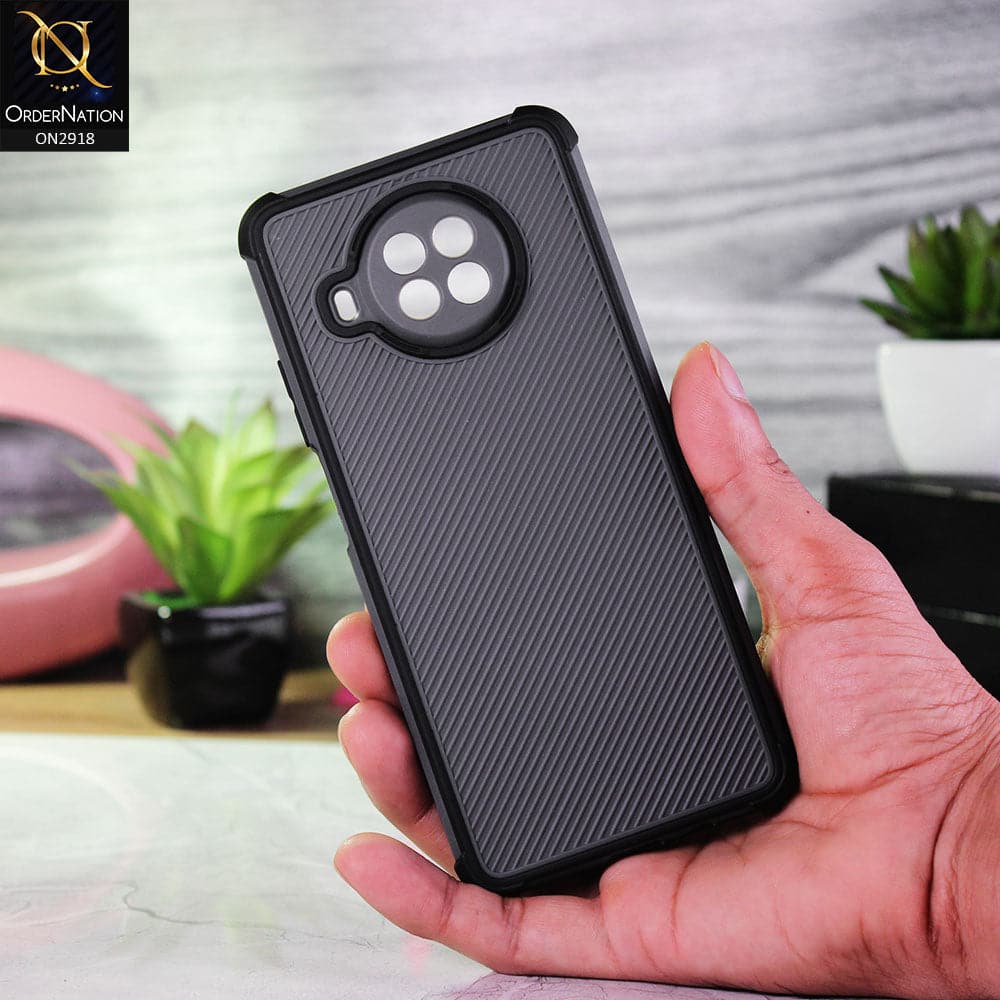 Xiaomi Mi 10T Lite Cover - Black - 3D Soft Linning Camera Protection Case
