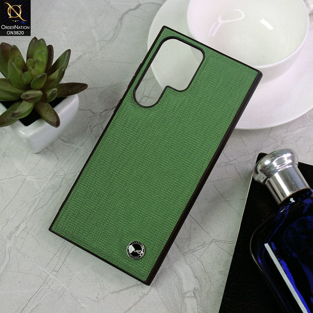 Samsung Galaxy S23 Ultra 5G Cover - Green - New Trendy KeePhone Fabric ...