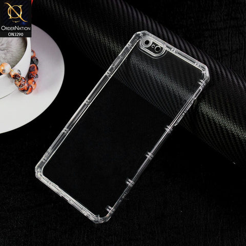 iPhone 6s Plus / 6 Plus Cover -  Four Sided Airbag With Camera Protection Clear Transparent Soft Case