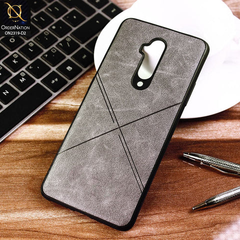 OnePlus 7 Pro Cover - Design2 - New Style Leather Texture Soft Case