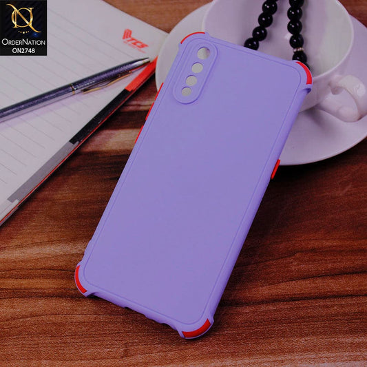 Vivo S1 Cover - Purple - Soft New Stylish Matte Look Case