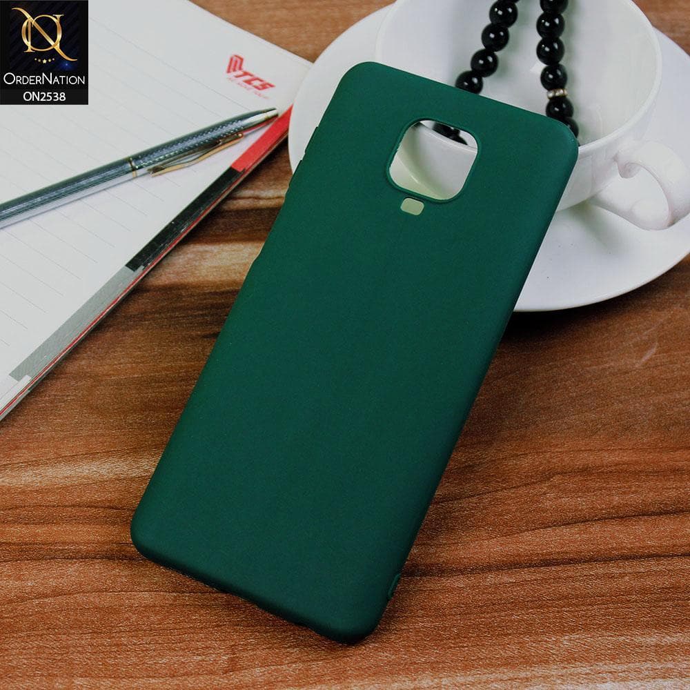 Xiaomi Poco M2 Pro Cover - Green - New Silicone Ultra Thin Soft Tpu Jelly Case