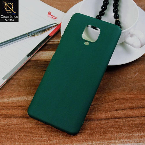 Xiaomi Poco M2 Pro Cover - Green - New Silicone Ultra Thin Soft Tpu Jelly Case