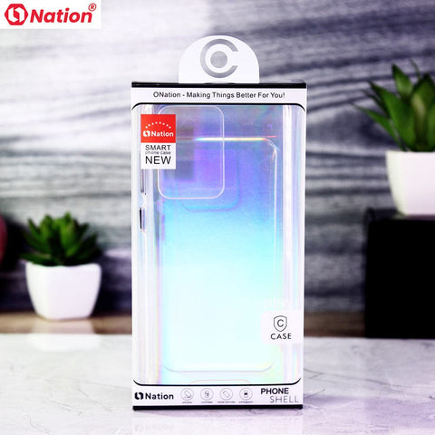 Samsung Galaxy S20 Ultra Cover - ONation Essential Series - Premium Quality No Yellowing Drop Tested Tpu+Pc Clear Soft Edges