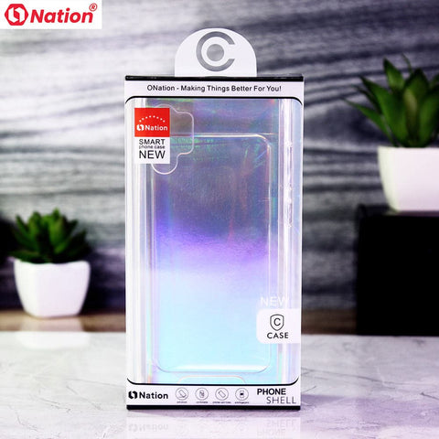 Samsung Galaxy Note 10 Plus Cover - ONation Essential Series - Premium Quality No Yellowing Drop Tested Tpu+Pc Clear Soft Edges