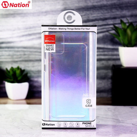 Samsung Galaxy A71 Cover - ONation Essential Series - Premium Quality No Yellowing Drop Tested Tpu+Pc Clear Soft Edges