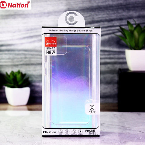Samsung Galaxy Note 10 Lite Cover - ONation Essential Series - Premium Quality No Yellowing Drop Tested Tpu+Pc Clear Soft Edges