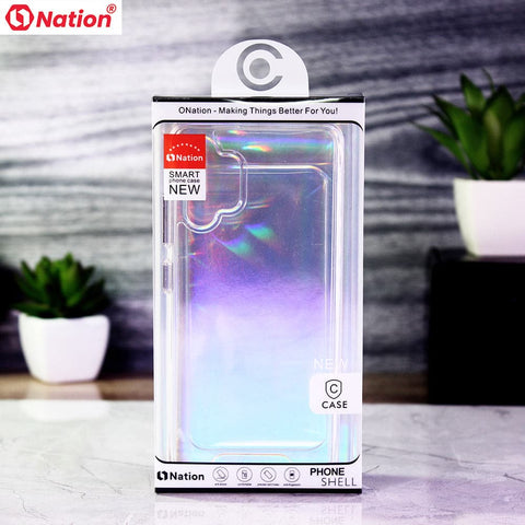 Samsung Galaxy A32 4G Cover - ONation Essential Series - Premium Quality No Yellowing Drop Tested Tpu+Pc Clear Soft Edges
