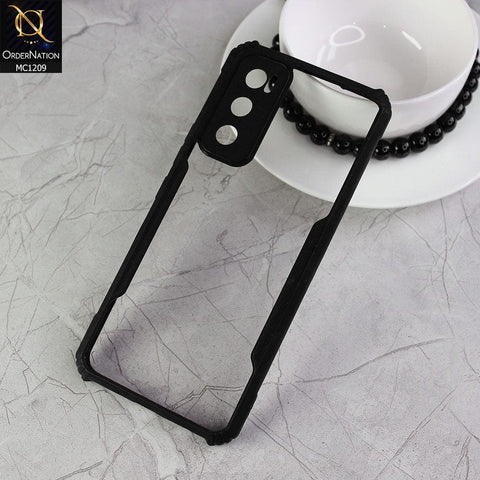 Vivo V20 SE Cover - Black - Hybrid Tpu Pc Case