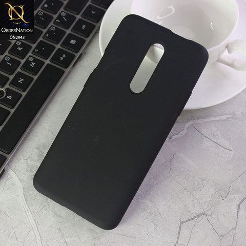 OnePlus 7 Pro Cover - Black - Soft Silicon Premium Quality Back Case