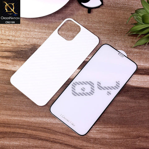 iPhone 12 Pro Protector - QY High Definition Extreme Quality Front & Back Protector