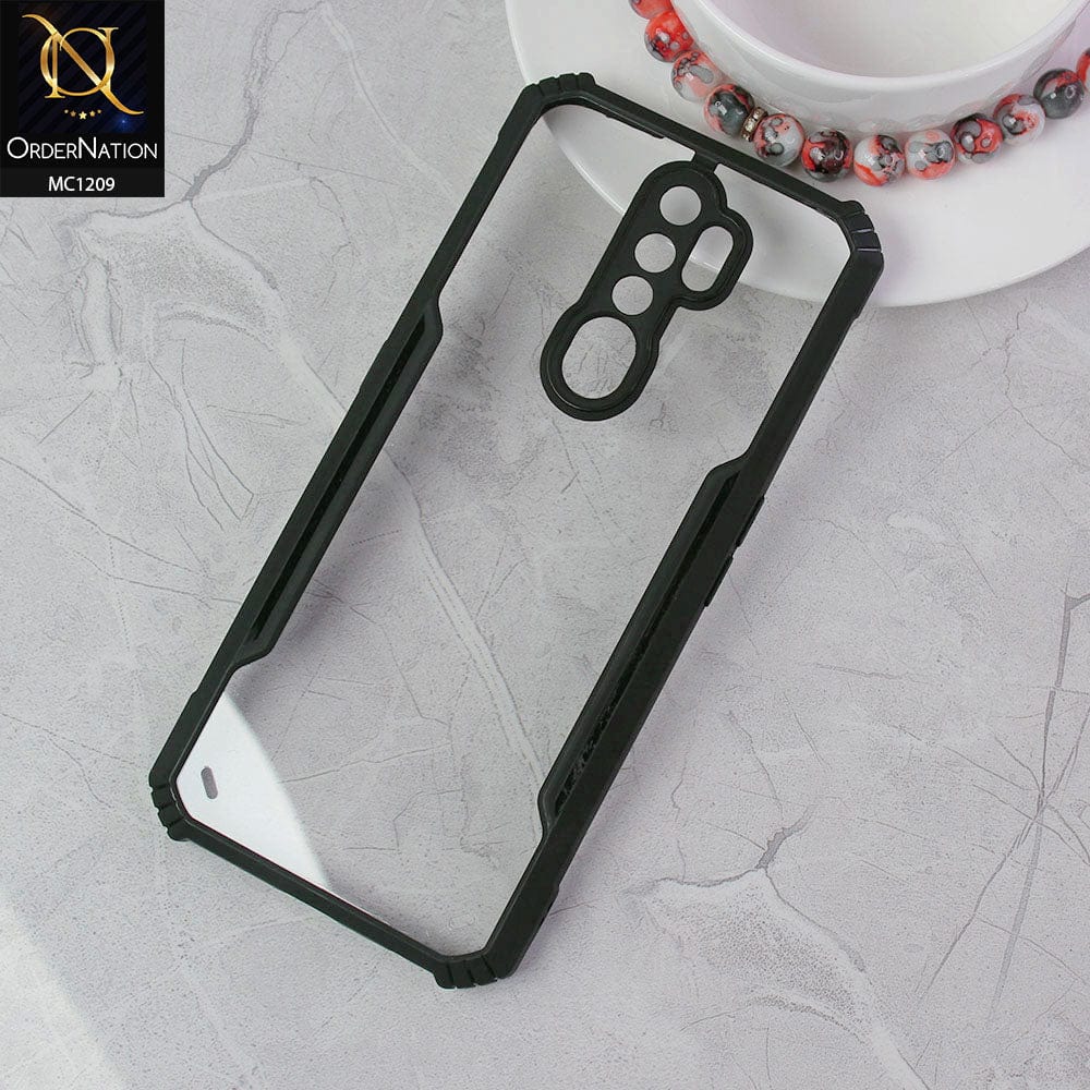 Oppo A9 2020 Cover - Black - Hybrid Tpu Pc Case
