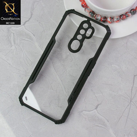 Oppo A9 2020 Cover - Black - Hybrid Tpu Pc Case