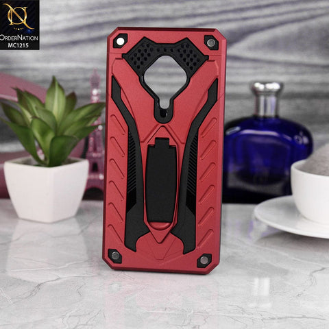 Vivo S1 Pro - Red - Hybrid Shockproof Stand Case
