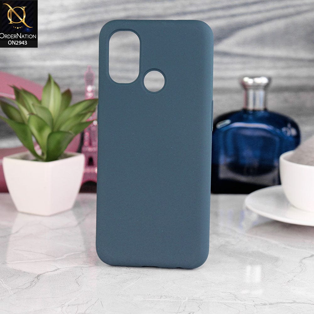 OnePlus Nord N100 Cover - Midnight Blue - Soft Silicon Premium Quality Back Case