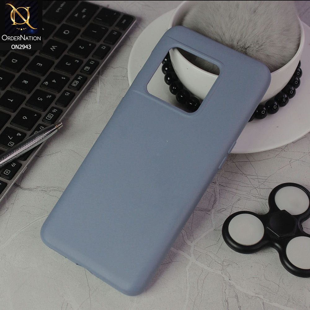 OnePlus 10 Pro Cover - Gray - Soft Silicon Premium Quality Back Case u2