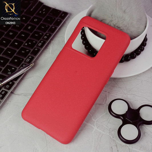OnePlus 10 Pro Cover - Red - Soft Silicon Premium Quality Back Case