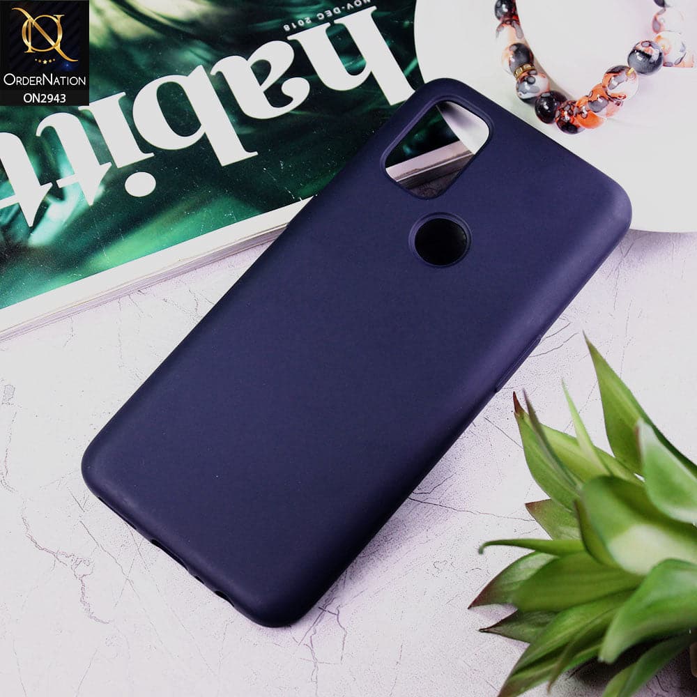 OnePlus Nord N10 Cover - Midnight Blue - Soft Silicon Premium Quality Back Case
