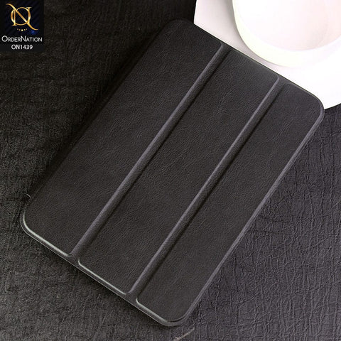 iPad Mini (6th gen) 8.3-inch (2021) Cover - Black - PU Leather Smart Book Foldable Case