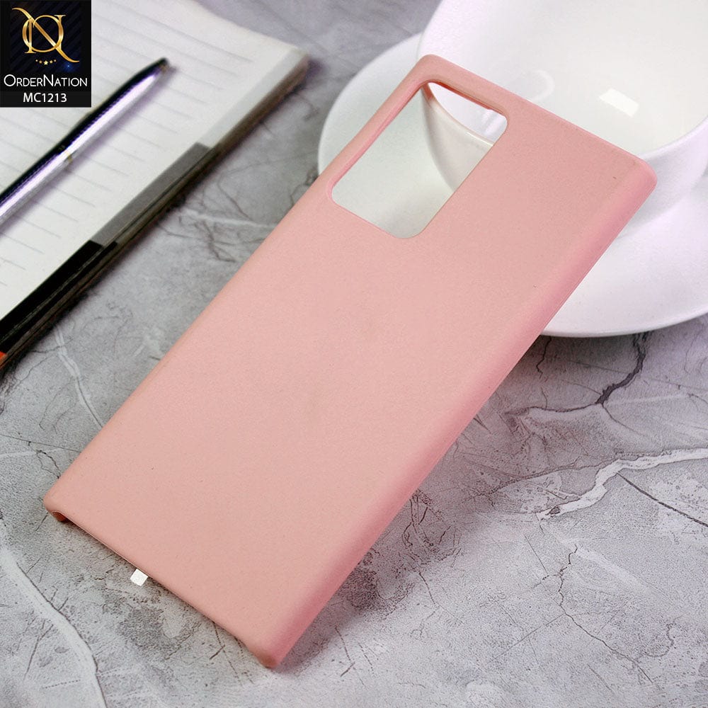 Samsung Galaxy Note 20 Ultra  - Peach - Soft Shockproof Sillica Gel Case